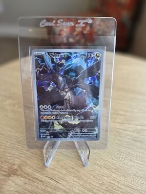 Pokémon N's Zekrom Full Art Holo Ascended Heroes Promo Card - Blue/Black Promo